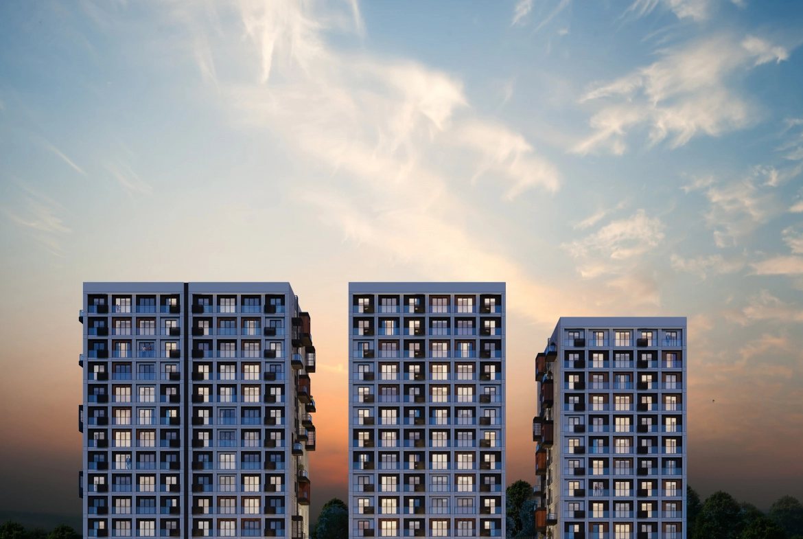 Affordable Modern Design Residences in Central Kağıthane