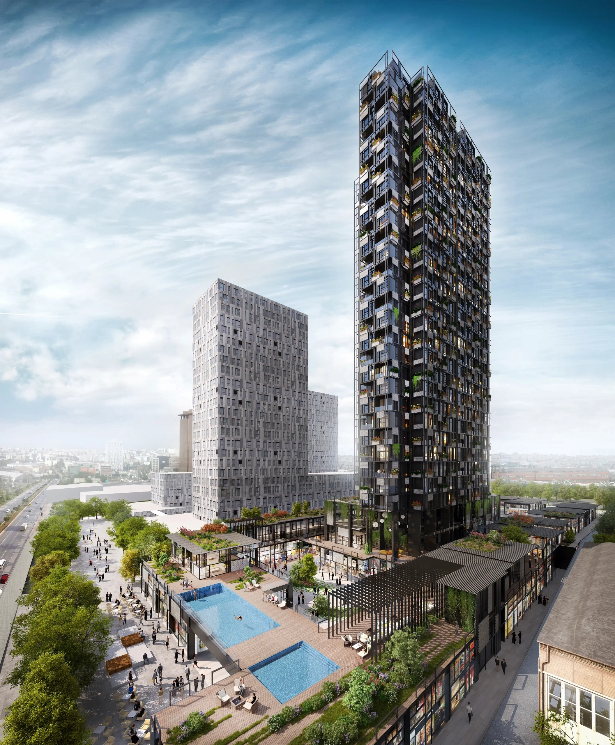 Luxury Modern Designer Residences in Basın Ekspres