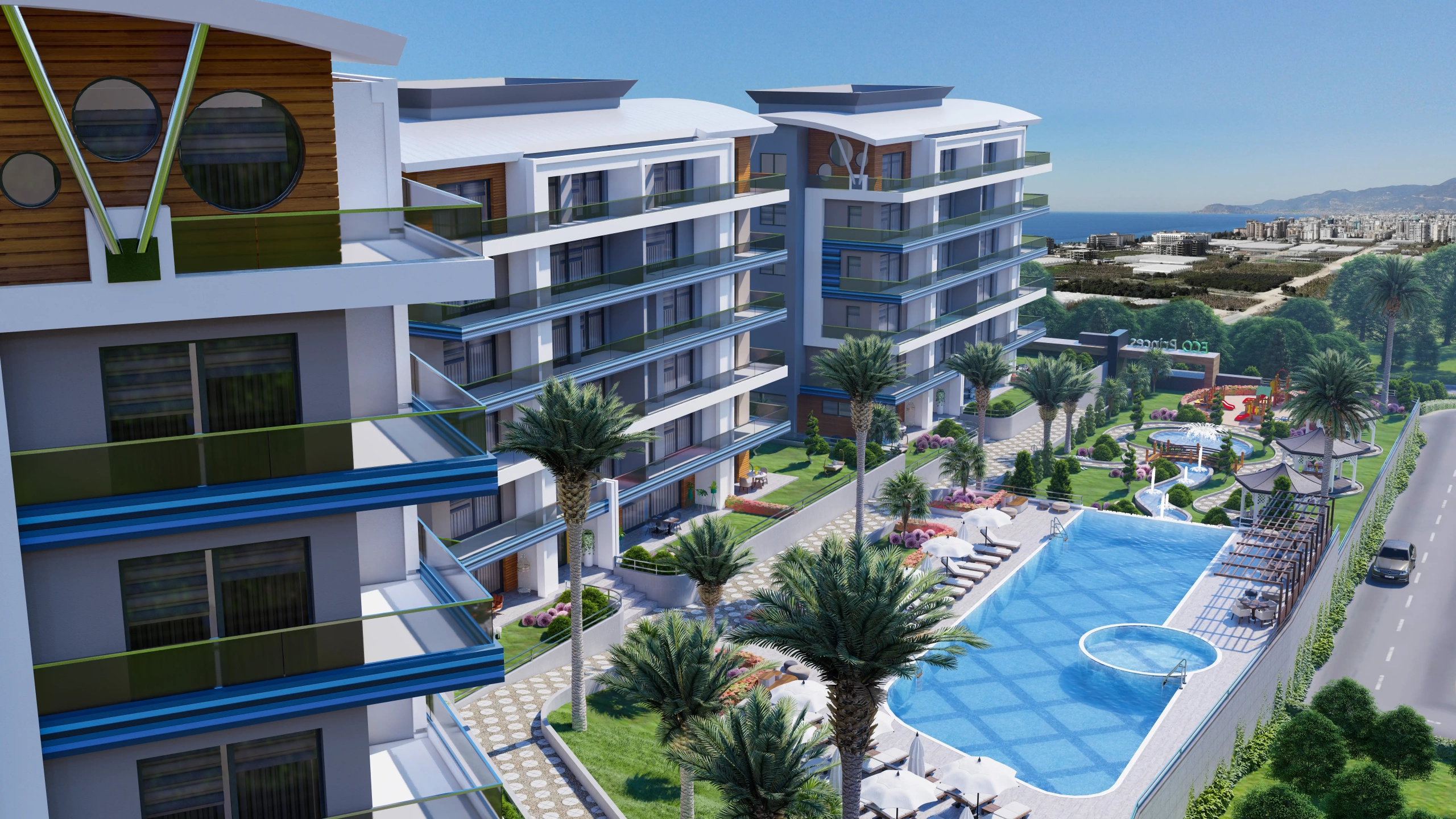 Modern Apartments For Sale in Alanya