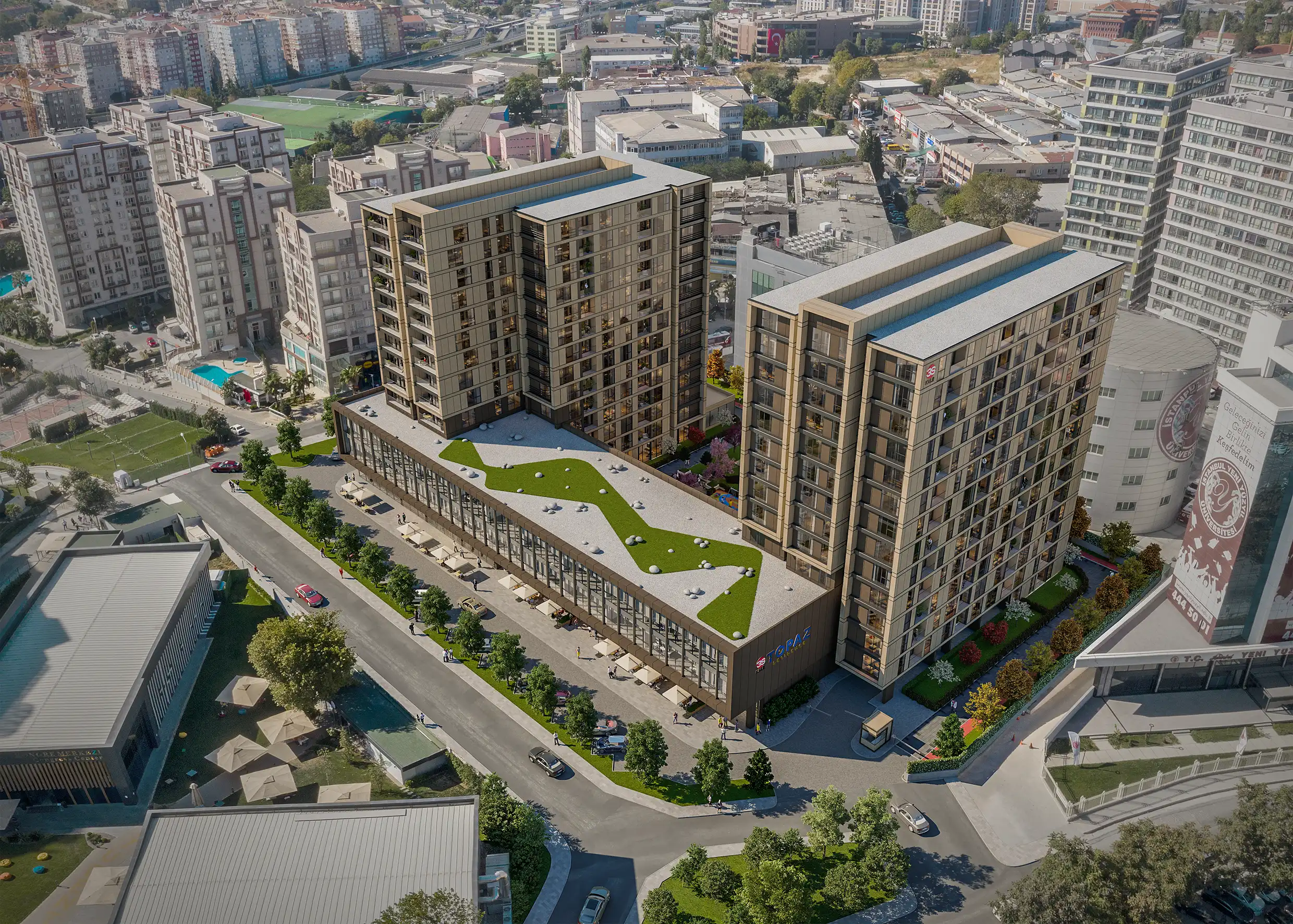 Full Modern Design Investment Apartments in Zeytinburnu