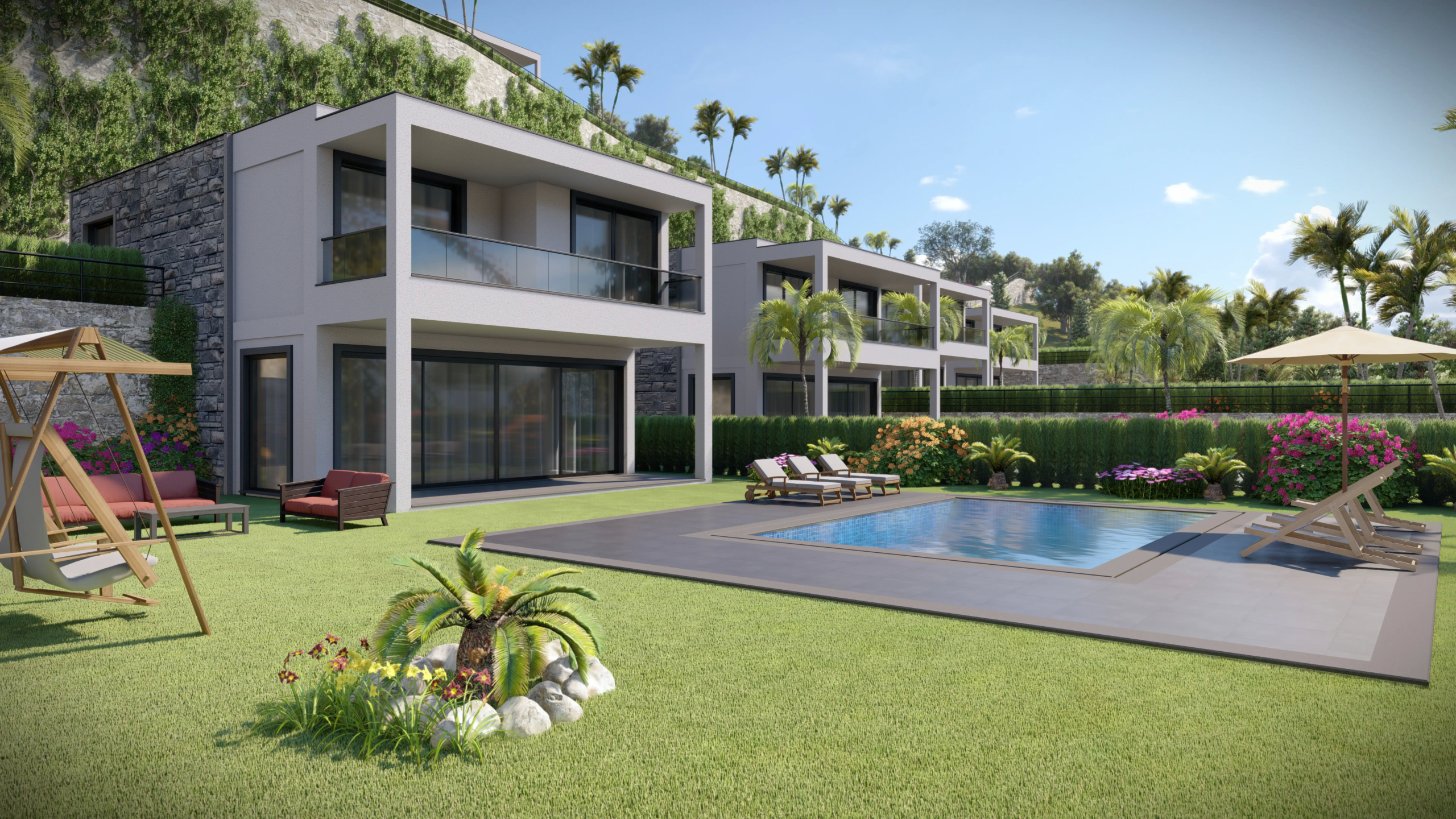 Villas with Garden and Terrace in Bodrum