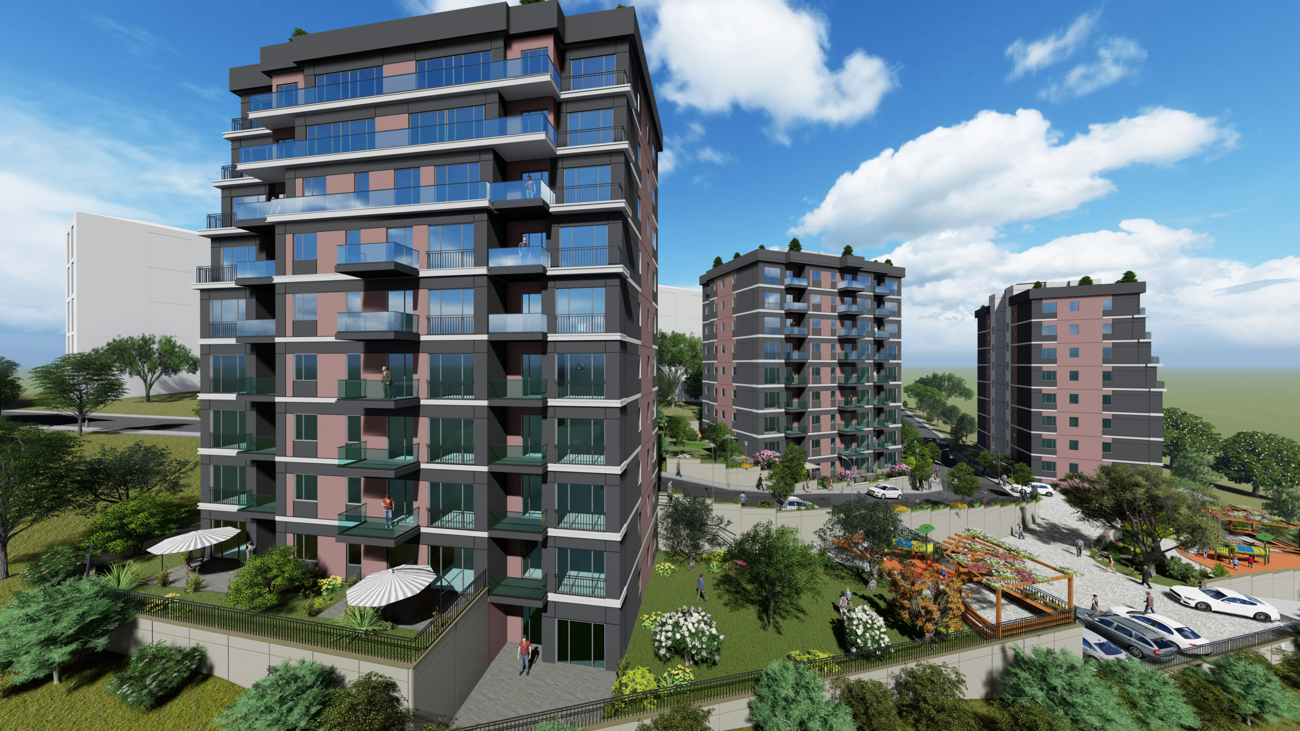 Luxury Flats in Fabulous Location In Istanbul3+1