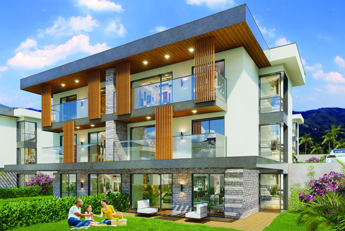 Villa With Private Pool In Bodrum 2+1