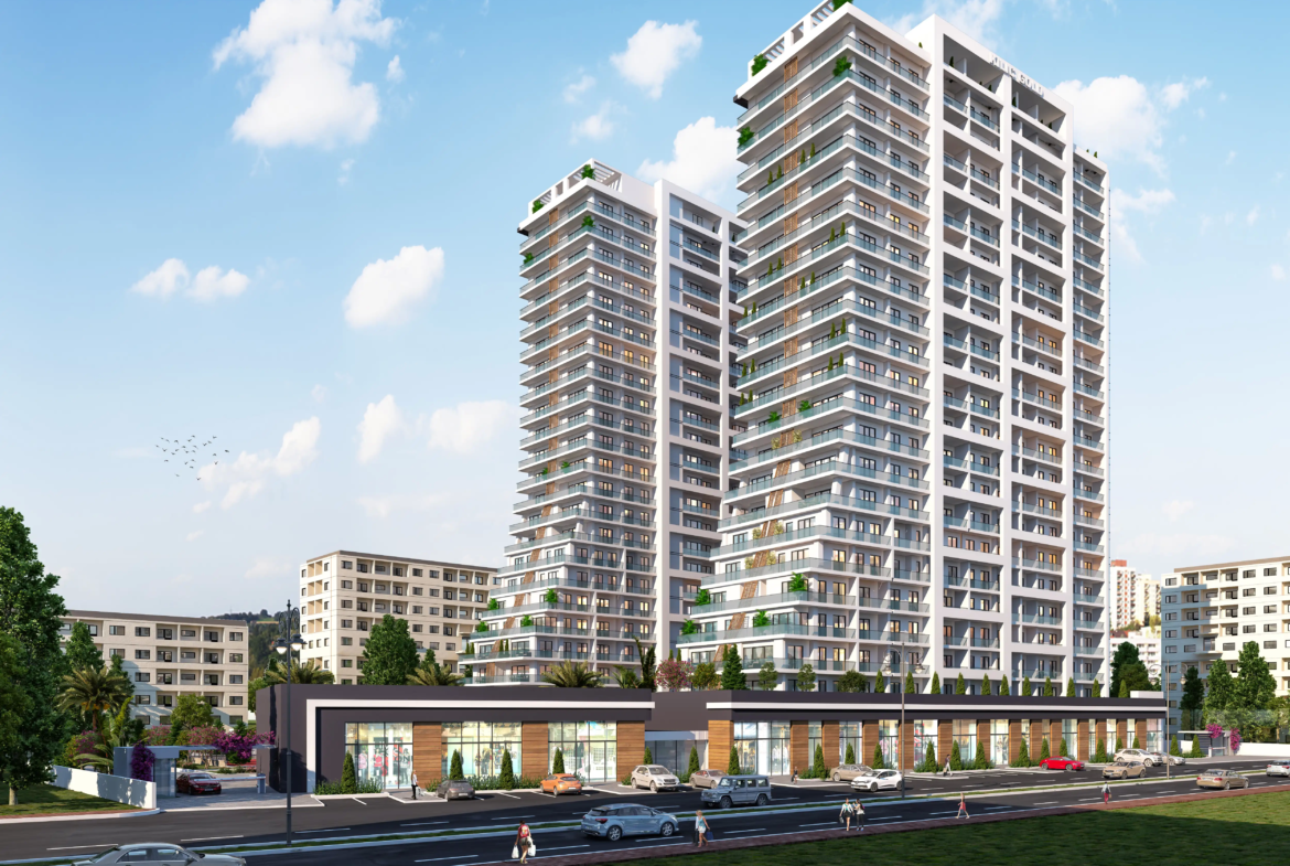 Apartments For Sale In Prestigious Towers In Istanbul 1+1